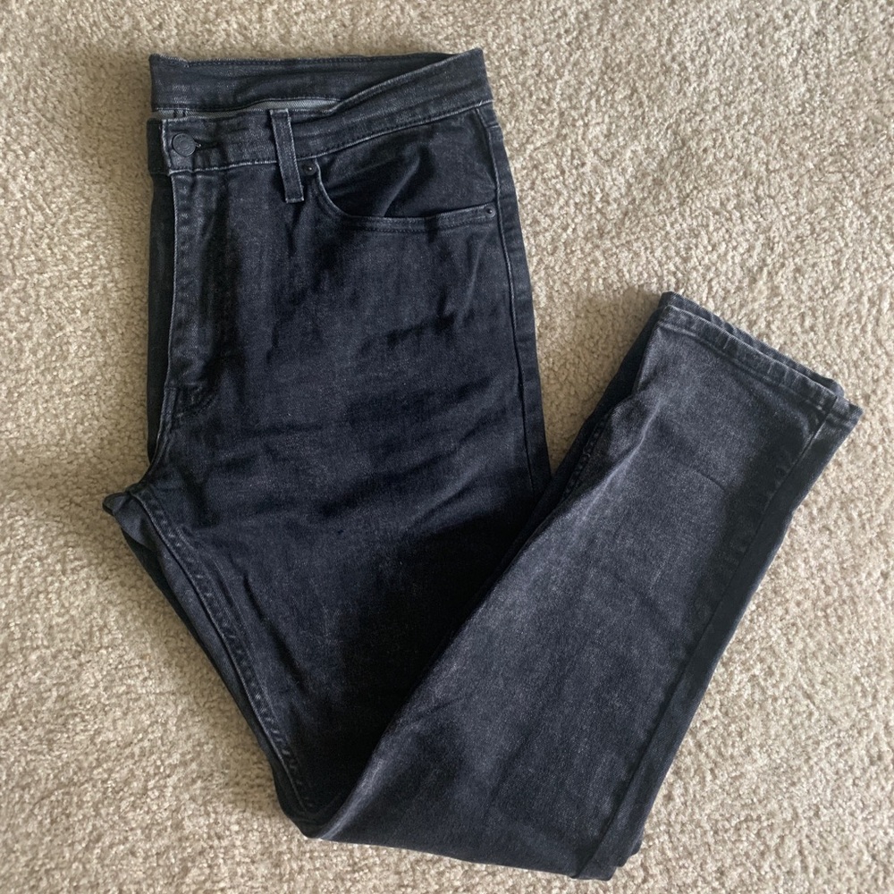 Levis 512 faded black